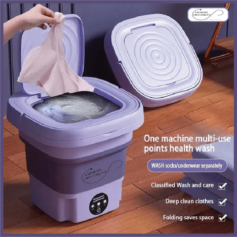 Portable Folding Mini Washing Machine